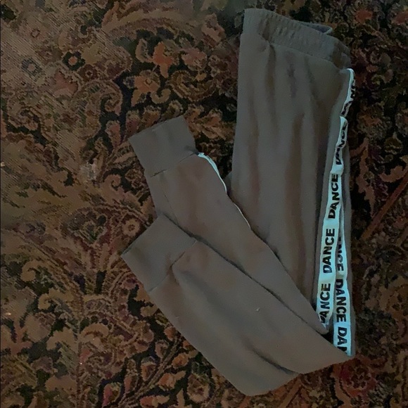 Navy green sweat pants size 12 girls - Picture 2 of 4